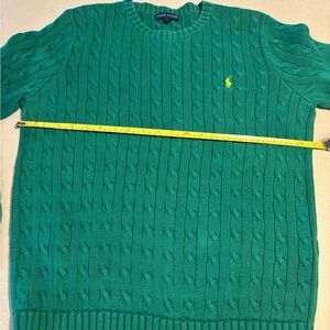 Ralph Lauren Vibrant Green Crewneck Sweater